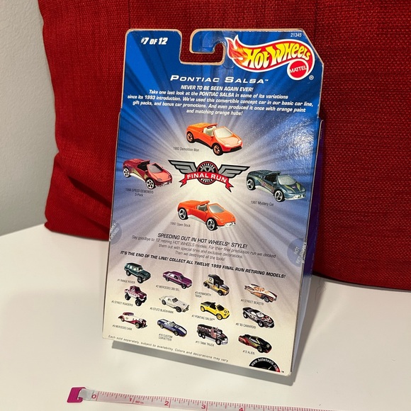 Hot Wheels 1999 Final Run “Pontiac Salsa” - Picture 4 of 5